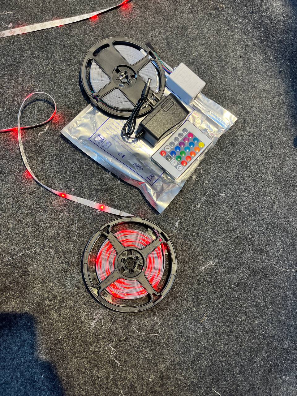 Atmosphere-Shifting RGB LED Strip Light Kit